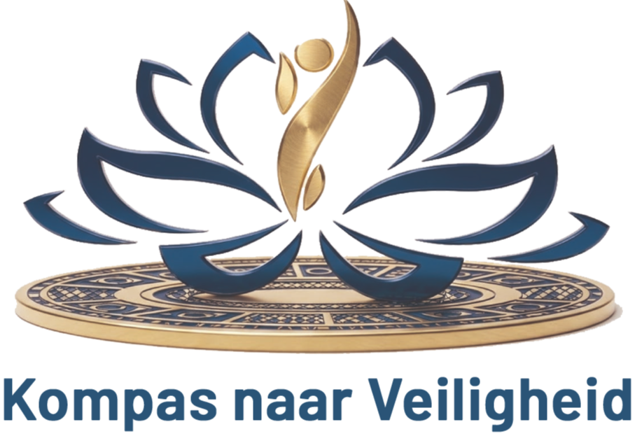Logo kompas naar veiligheid